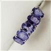 Image 5 : 10K White Gold Tanzanite(2.4ct) Ring (~Size 6) (~weight 1.8g), Made in Canada, Insurance Value $1700