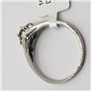 Image 5 : 14K White Gold Diamond (0.35ct) Ring (~Size 5) (~weight 1.89g), Made in Canada, Insurance Value $252