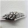 Image 7 : 14K White Gold Diamond (0.35ct) Ring (~Size 5) (~weight 1.89g), Made in Canada, Insurance Value $252