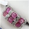 Image 2 : Silver Ruby Ring, Suggested Retail Value $600 (Estimated Selling Price from $90 to $180)