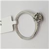 Image 6 : 10K White Gold Diamond (I1)(0.5ct) Ring (~Size 6) (~weight 1.45g), Made in Canada, Insurance Value $