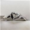 Image 2 : 10K White Gold 3 Diamond(0.05ct) Ring (~Size 6) (~weight 1.8g), Made in Canada, Insurance Value $900
