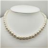Image 1 : Fresh Water Pearl (6 - 6.5Mm) 17 Inch With Clasp Necklace (~weight 27.49g), Suggested Retail Value $