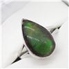 Image 2 : Silver Canadian Ammolite Ring (~Size 6), Suggested Retail Value $200 (Estimated Selling Price from $