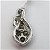 Image 6 : 14K White Gold 7 Diamond (Si-1)(0.74ct) Pendant (~weight 1.9g), Insurance Value $4300 (Estimated Sel