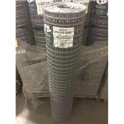 Welded Stucco Wire 1 1/2" x 1 1/2" 17 Gauge Galvanized 54" x 100' (50 sq yards)