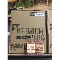 Case of Premium Plus Salted Top Crackers (1.7kg)