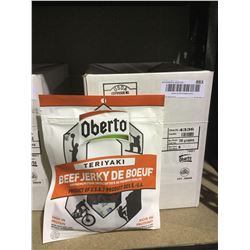 Case of Oberto Teriyaki Beef Jerky (8 x 70g)