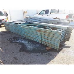 Lot of Pallet Racking Assorted Sizes