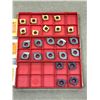 Image 2 : (23) SANDVIK MISC. CARBIDE INSERT *SEE PICS FOR PART #*