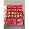 Image 2 : (18) SANDVIK MISC. CARBIDE INSERT *SEE PICS FOR PART #*