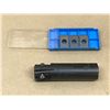Image 1 : INGERSOLL 600D12R02 INDEXABLE ENDMILL W/ CARBIDE INSERTS