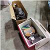 Image 1 : LOT OF THERMOSES, PERCOLATOR, AND COOLER