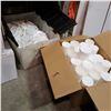 Image 1 : BOX OF CONTAINERS AND TOTE OF LIDS