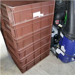 20 BROWN PARTS BINS