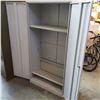 Image 2 : 2-DOOR METAL STORAGE CABINET