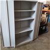 Image 3 : 2-DOOR METAL STORAGE CABINET