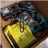 Image 2 : MAKITA, RYOBI, AND PORTER-CABLE CORDLESS BATTERY CHARGERS