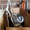 Image 1 : LOT OF BIKE FRAME AND HANDLE BARS