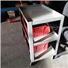 Image 2 : METAL ROLLING 3 TIER CART