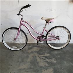 PINK EVO SINGLE SPEED BIKE