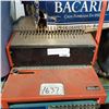 Image 1 : TAPE DISPENSERS, HOLE PUNCHES, AND BINDING MACHINE W/ SPINES