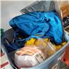 Image 1 : TOTE OF CLIMBING GEAR, HIGH VEE FLIPLINE, CLIMBING ROPE