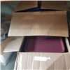 Image 1 : 2 BOXES OF CAFETERIA TRAYS AND KITCHEN ITEMS