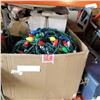 Image 1 : BOX OF XMAS LIGHTS ETC