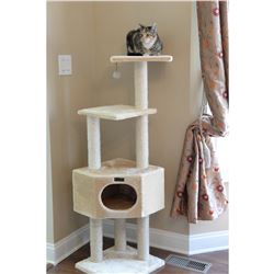 NEW CAT TREE WITH HANGING TOY