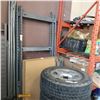 Image 1 : SECTION OF SHELVING 6 BY 3 BY 8