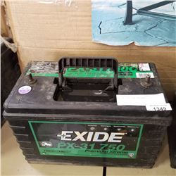 EXIDE 750 CCA BATTERY