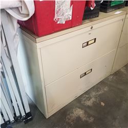 2 DOOR LATERAL FILING CABINET