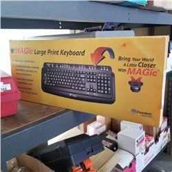 MAGIC LARGE PRINT KEYBOARD