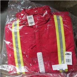 NEW CONDOR INSULATED RED COVERALLS