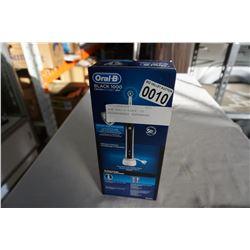 NEW ORAL-B BLACK 1000 RECHARGEABLE TOOTHBRUSH