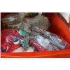 Image 2 : RED TRAY OF TYS AND XMAS DECOR