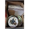 Image 3 : 2 BOXES OF COLLECTOR PLATES, NORMAN ROCKWELL AND OTHERS