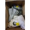 Image 3 : BOX LOT OF CURTAIN PANELS ETC
