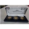 Image 1 : 3 2000 P SACAGAWEA 1 DOLLAR US LIBERTY PHILADELPHIA MINT PIECES