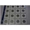 Image 3 : 19 DIFFERENT CANADIAN 25c 1967-84, 1967 .800 SILVER, 1968 .500 SILVER