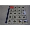 Image 1 : VINTAGE CANADIAN NICKELS 1923-43 KING GEORGE V PLUS TOMBACS 1942-3 19 COINS ALL DIFFERENT