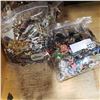 Image 2 : 4 LARGE BAGS OF JEWELLERY