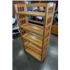 Image 2 : 5-TIER WOOD BOOK SHELF
