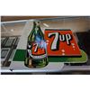 Image 2 : ENAMEL 7 UP SIGN DOUBLE SIDED