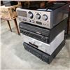 Image 1 : JVC CONTROL RECEIVER AND PIONEER LASER KARAOKE PLAYER, PANASONIC RECEIVER AND PANASONIC MULTI LASER 