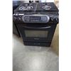 Image 1 : BLACK KITCHEN AID GAS STOVE TESTED AND WORKING GUARANTEED