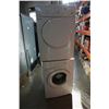 Image 1 : WHITE MOFFAT STACKING WASHER AND DRIER TESTED AND WORKING GUARANTEED