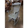 Image 2 : PAINTED ROCKING CHAIR