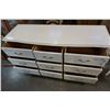 Image 3 : 6 DRAWER PAINTED WHITE FRENCH PROVINCIAL DRESSER